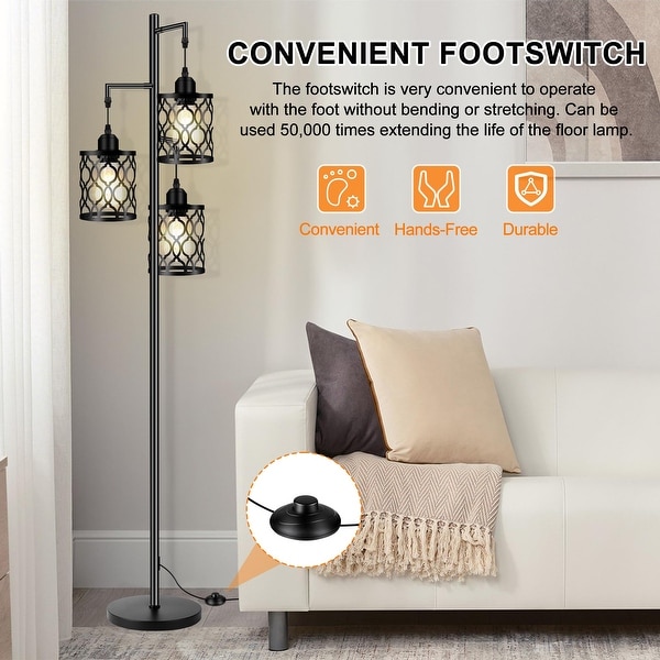 Standing farmhouse lamp sale