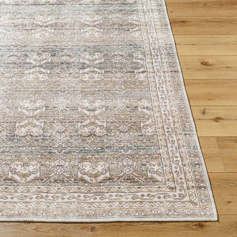Livabliss Amelie Traditional Washable Area Rug