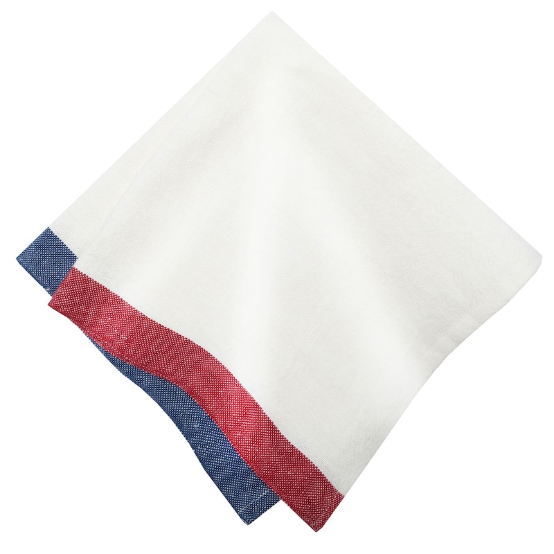 Caravan Paris White Napkins - Set of 4