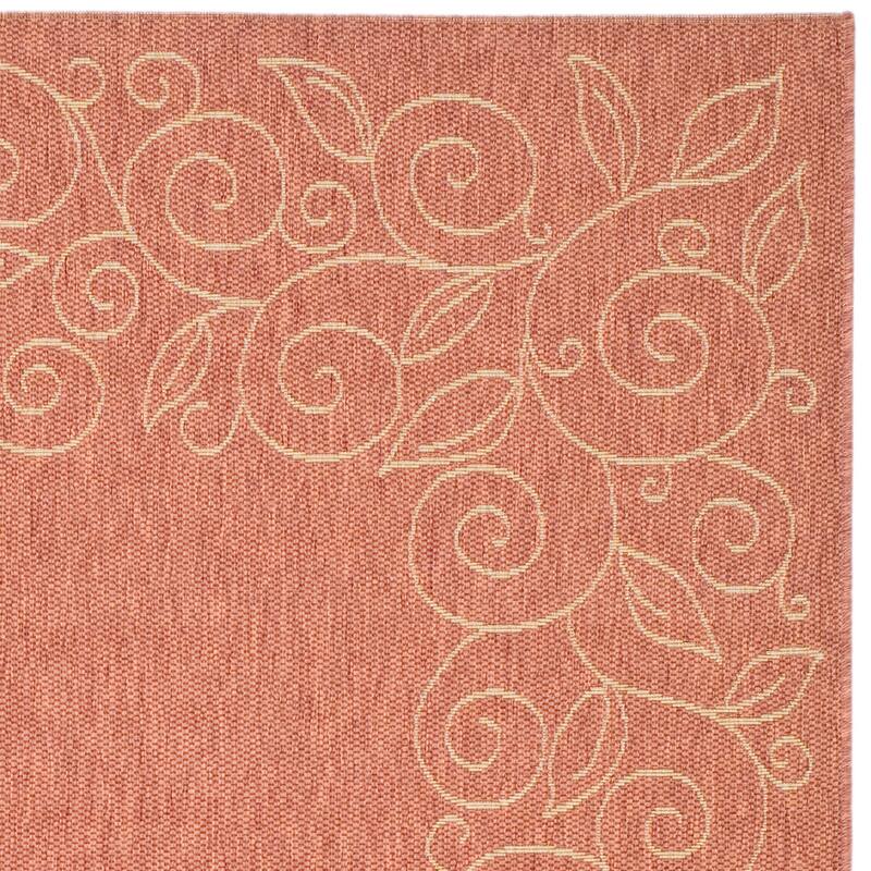 SAFAVIEH Courtyard Bobbye Scroll Indoor/ Outdoor Waterproof Patio Backyard Rug