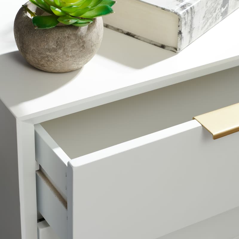SAFAVIEH Marilia 3-Drawer Nightstand Accent Table