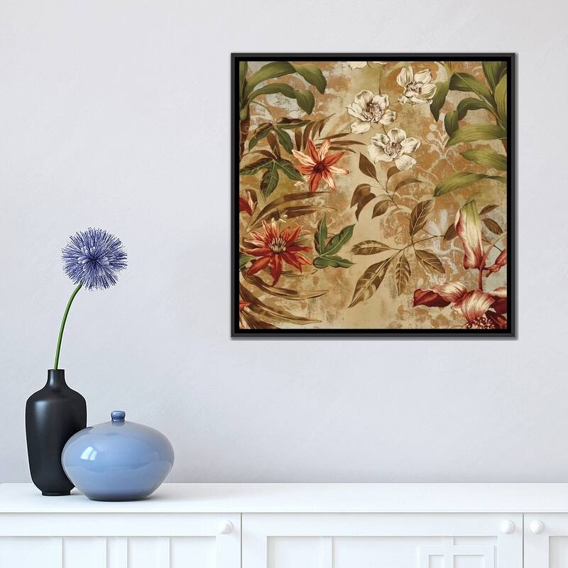 iCanvas "Lush I" by Chris Donovan Framed Canvas Print