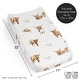 preview thumbnail 6 of 4, Sweet Jojo Designs Boho Highland Cow Boy, Girl, Gender Neutral Changing Pad Cover Sheet -Farm Animal Watercolor Rustic Farmhouse