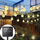 Solar Powered String Lights Outdoor, 50 LEDs - Standard
