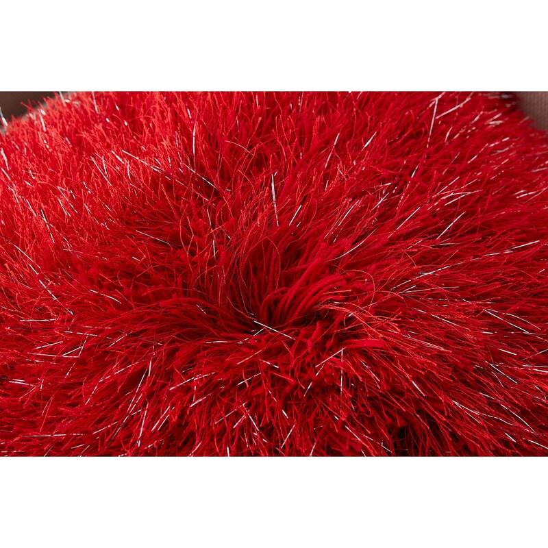 Manhattan Collection Shag Pillow