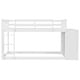preview thumbnail 17 of 50, Twin over Twin Bunk Bed with 4 Drawers and 3 Shelves