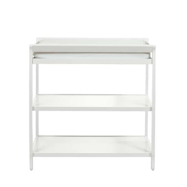 slide 2 of 19, Suite Bebe Riley Changing Table White