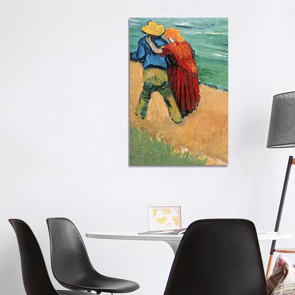 iCanvas "A Pair of Lovers, Arles, 1888 " by Vincent van Gogh Canvas Print