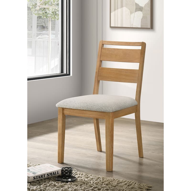 Hartville Dining Side Chair Natural Light Brown (Set of 2)