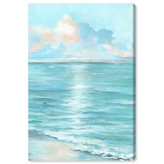Oceans Heart Canvas Modern Coastal Print by Art Remedy - Bed Bath ...