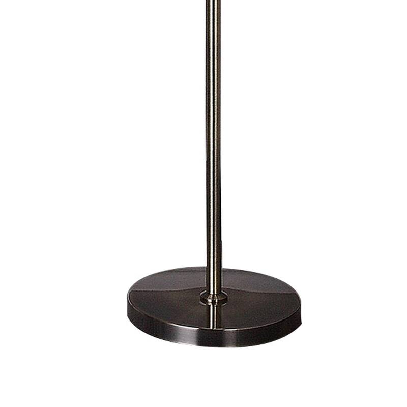 Spark 62 Inch Floor Lamp, 3 Cylindrical Glass Shades, Antique Brass, Gold