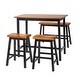 preview thumbnail 15 of 30, Christopher Knight Home Pomeroy 4-piece Wood Dining Set