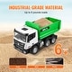 preview thumbnail 4 of 5, RC Dump Truck Toy, 9-Channel 1:18 Scale, Remote Control Dump Truck RC Construction Vehicle Truck Toy