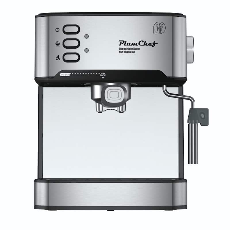 20 Bar Professional Espresso Machine with Milk Frother, Single & Double Shot, ESE Pod Compatible