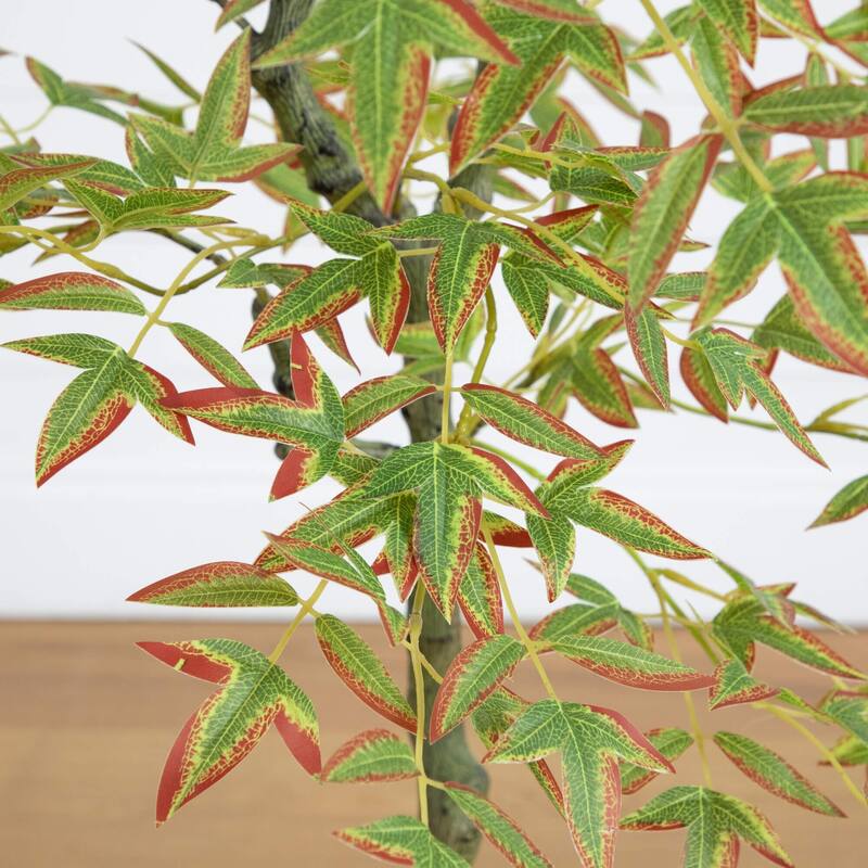 Fall Harvest Nandina Artificial Potted Tree - 4'