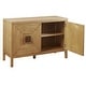 preview thumbnail 16 of 22, Madison Park Paige Geometric 2-Door Storage Cabinet with Adjustable Shelves