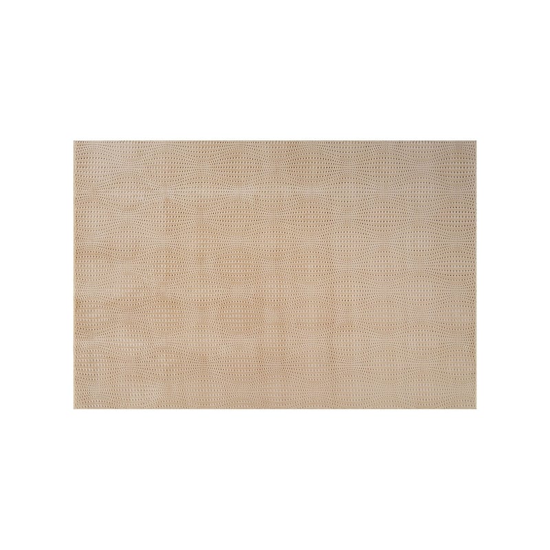 Beverly Rug Serenity Solid Modern Non Slip Soft Indoor Area Rug - 2X3 - Beige