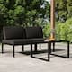 Option Anthracite 2 x Middle sofa