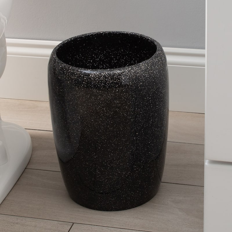 Elle Décor Eclat Glitter Waste Bin