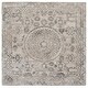 preview thumbnail 17 of 105, SAFAVIEH Handmade Anatolia Ramzia Traditional Rug 6' Square - Light Grey/Sage