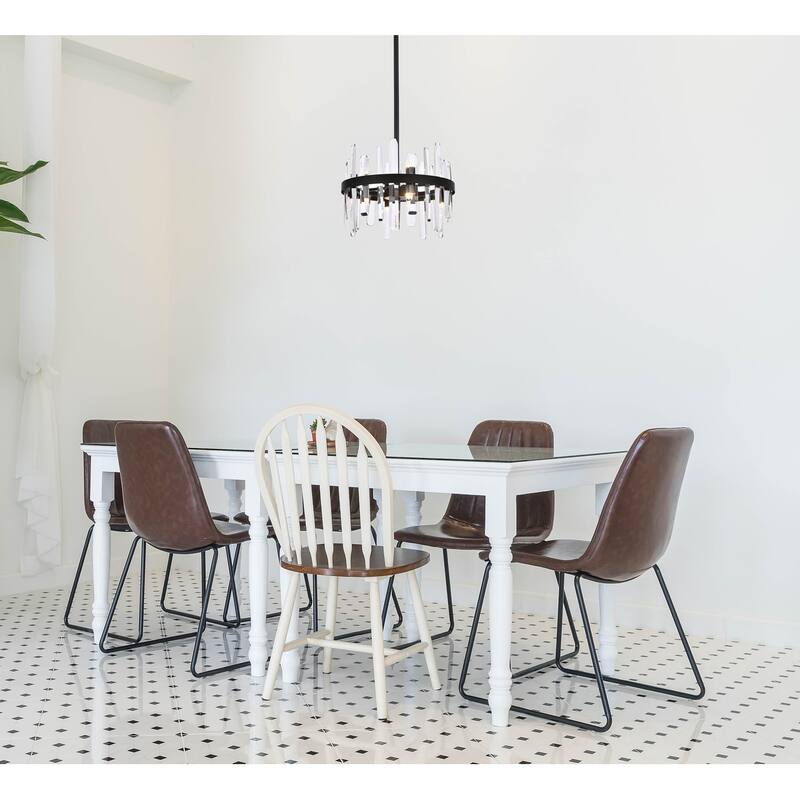 Indigo Home 16 inch crystal round pendant