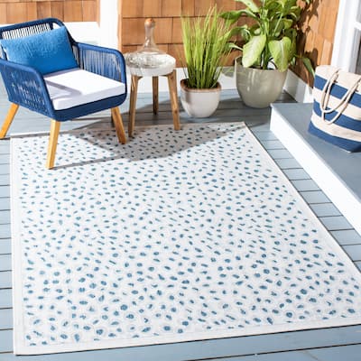 SAFAVIEH Courtyard Jantje Indoor /Outdoor Waterproof Patio Backyard Rug