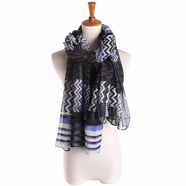 ladies black shawl