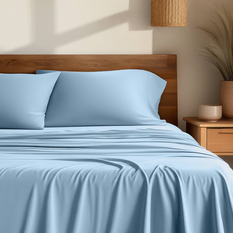 Bare Home Rayon from Bamboo Sheet Set - Deep Pocket - Breathable
