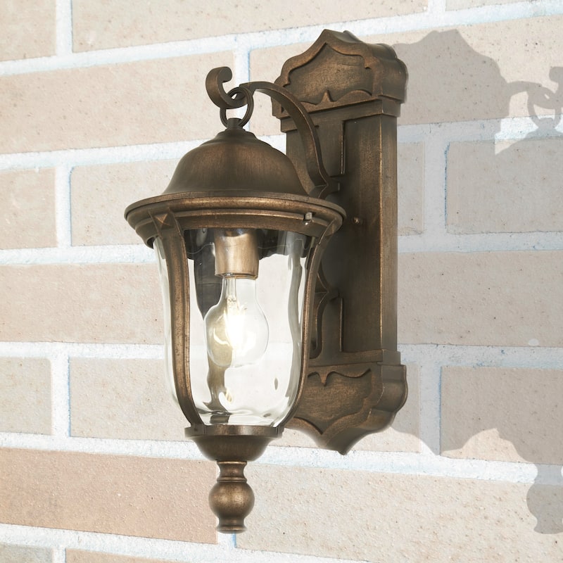 The Great Outdoors Havenwood 19" Tall Outdoor Wall Sconce with Water