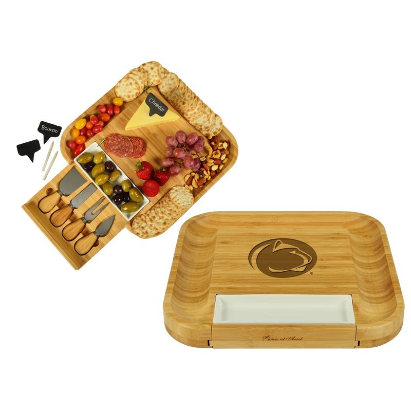 NCAA Penn State Nittany Lions Bamboo Cheese & Charcuterie Board