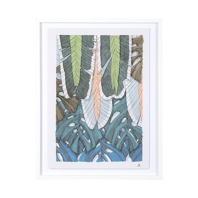 Lush I Framed Art Print