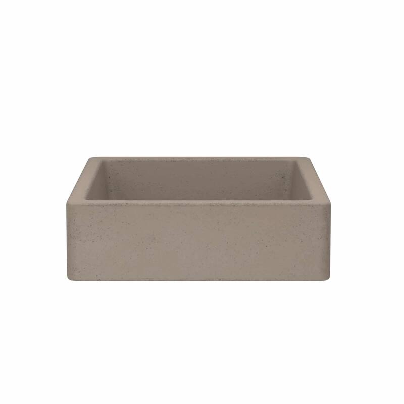 Nipomo NativeStone Undermount/ Vessel Bathroom Sink - 19.5" x 15" x 4.5"