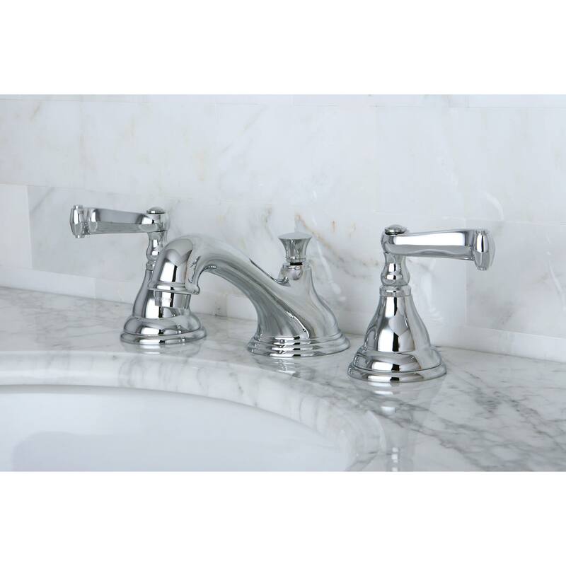 Kingston Brass Royale Widespread Bathroom Faucet with Pop-Up Drain