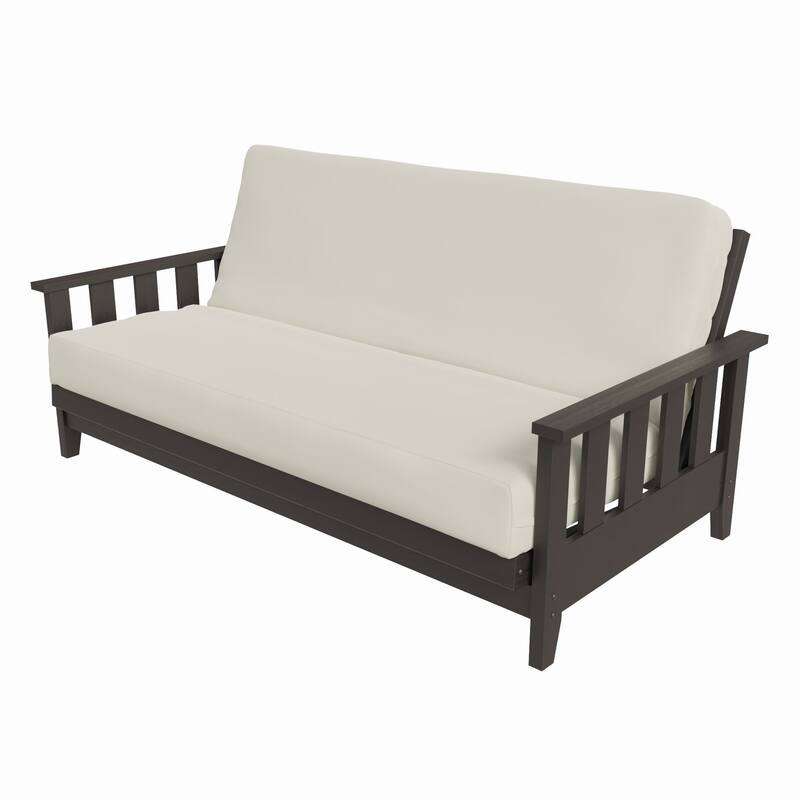 Canby Queen Futon Frame - Black Walnut