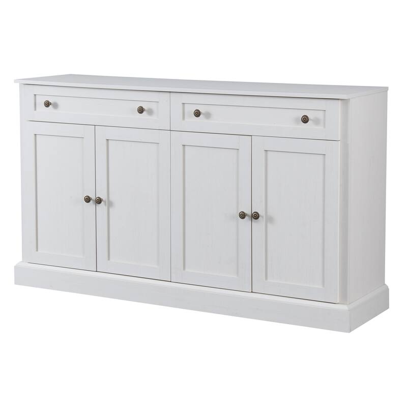 Kitchen Sideboard Storage Buffet Cabinet with 2 Drawers