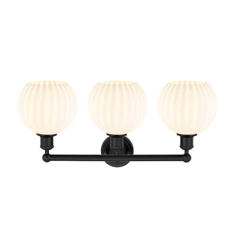 Innovations Lighting 616-3W 12 26 White Venetian Vanity White Venetian