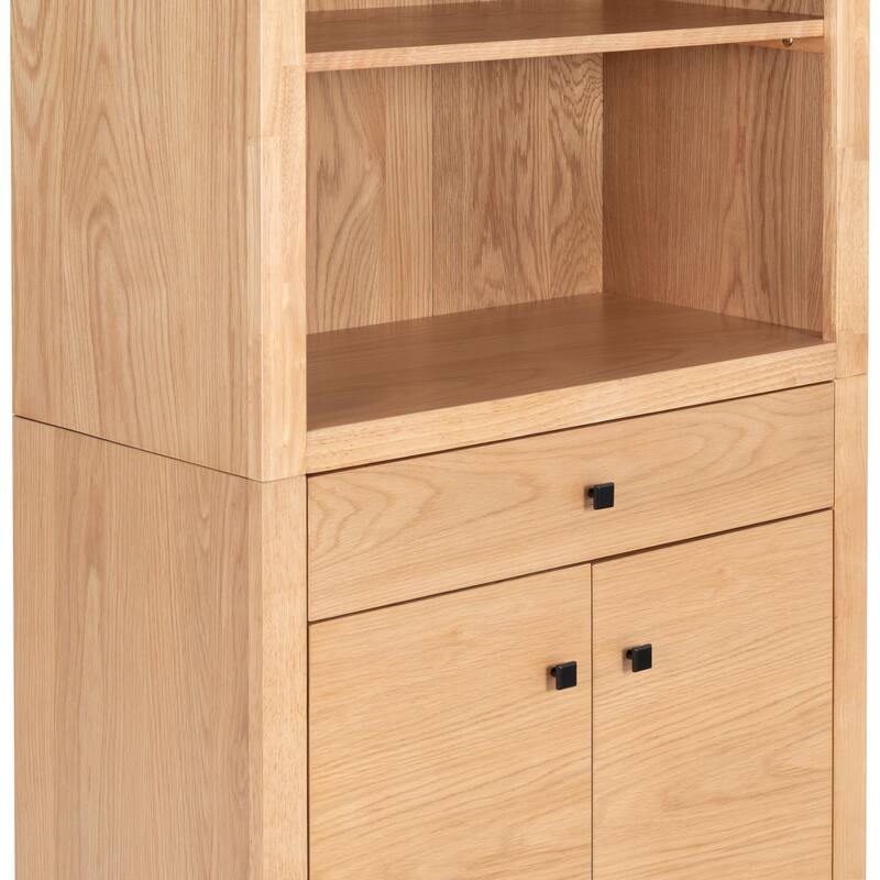 SAFAVIEH Couture Francesco 4-Shelf Wood Bookcase - 36"W x 17"D x 76"H