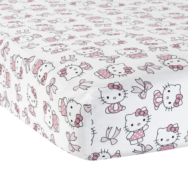 hello kitty baby crib bedding set