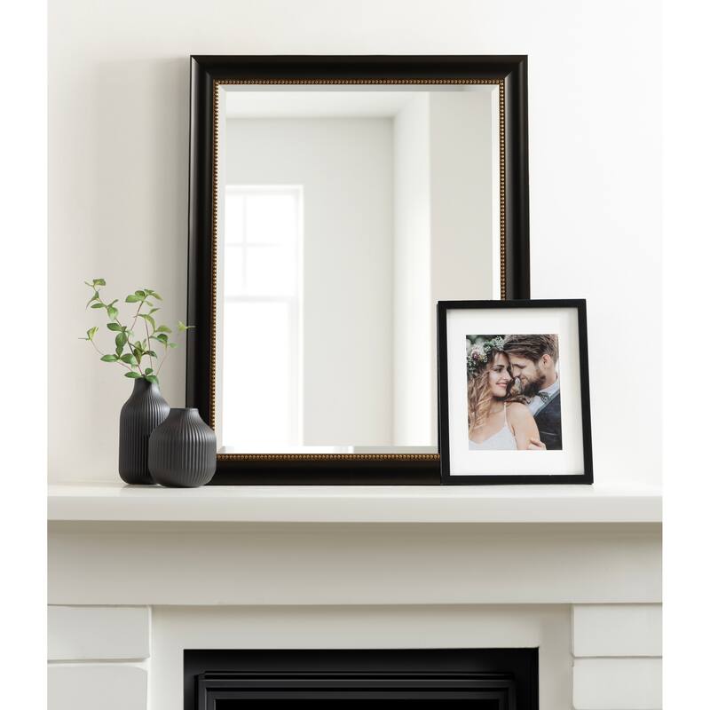 Kate and Laurel Parodi Rectangle Bathroom Wall Mirror
