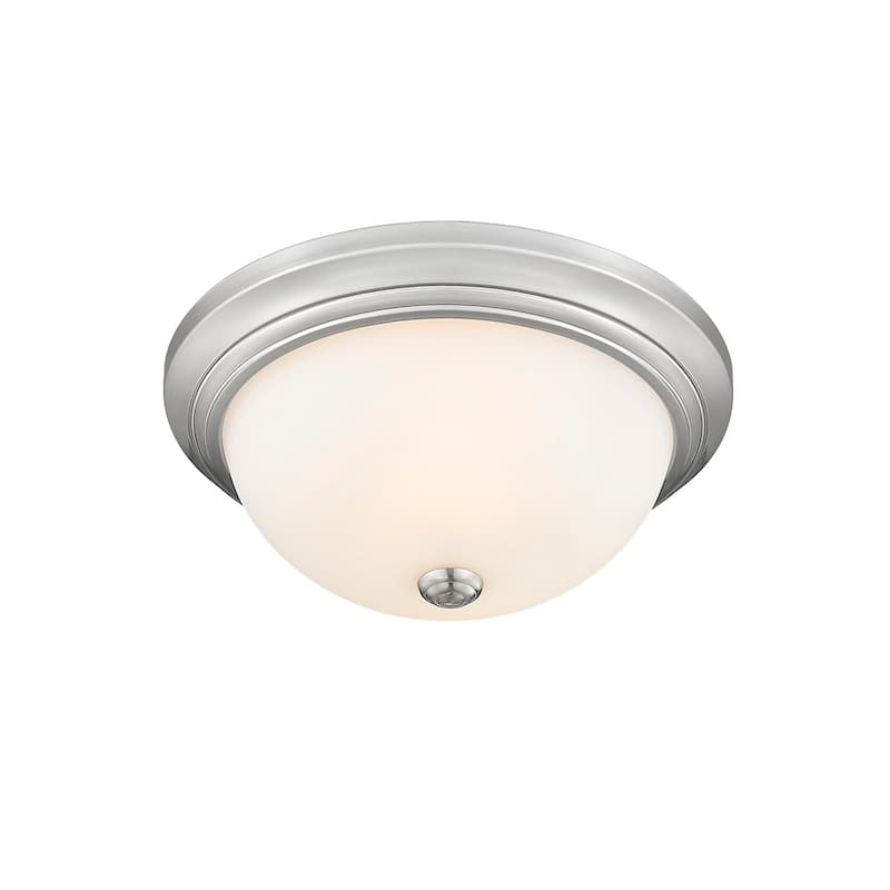 Millennium Lighting Metal Flush Mount Ceiling Fixture in Multiple Finishes - N/A - Brushed Nickel