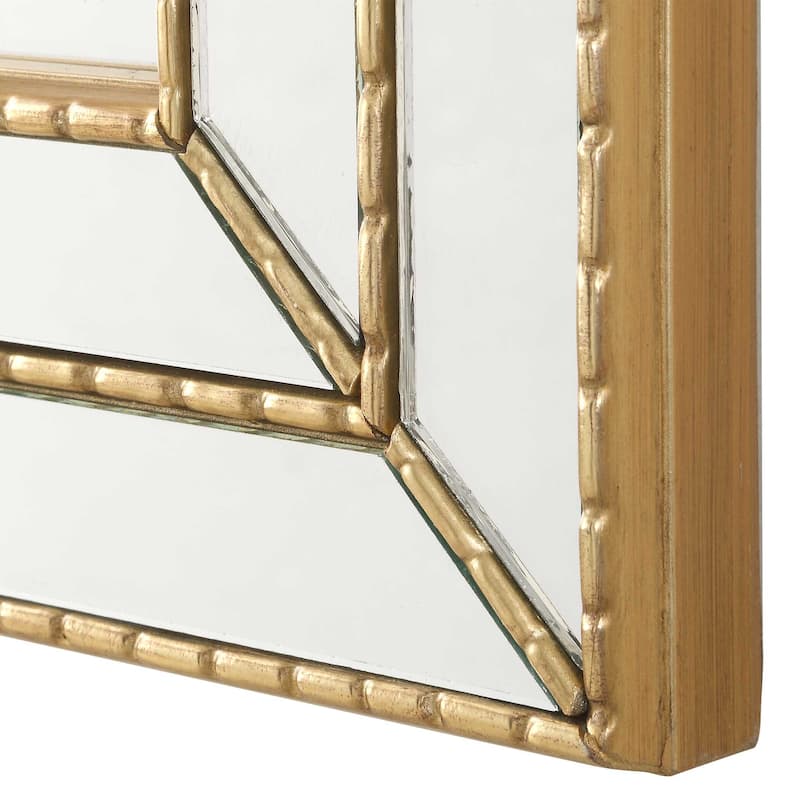 Silver Orchid Gold Antique-finish Mirror