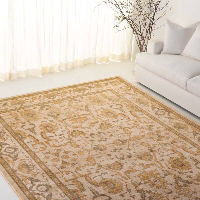 Lauren Ralph Lauren Sheffield Traditional Rug - 9'6" x 13' - Creme