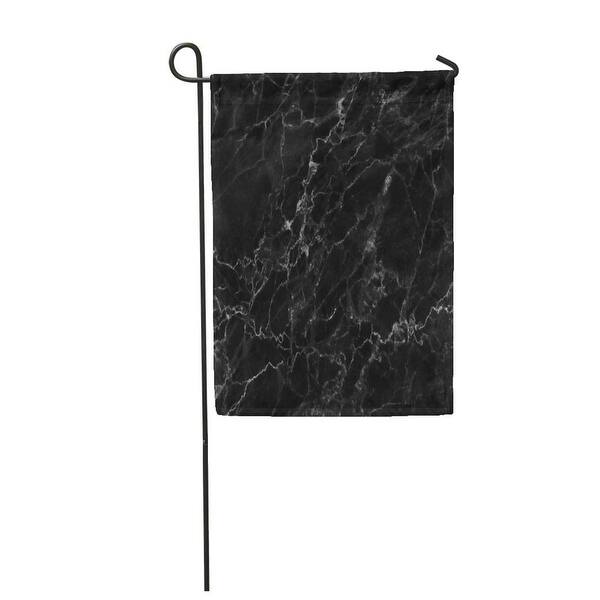 Shop Boulder Black Marble Natural Pattern For Abstract And White Garden Flag Decorative Flag House Banner 12x18 Inch On Sale Overstock 31348396