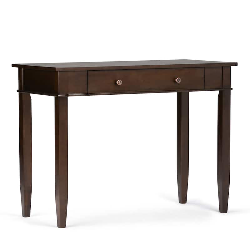 WYNDENHALL Sterling SOLID WOOD Transitional 42 inch Wide Home Office Desk