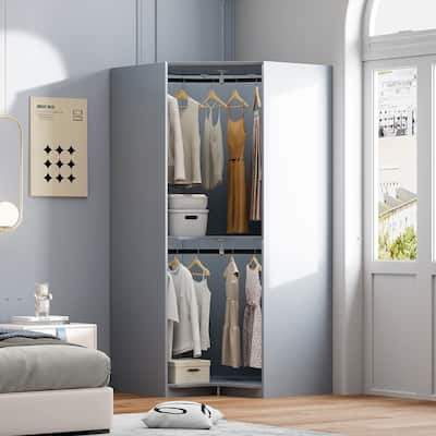 Polygon Corner Wardrobe