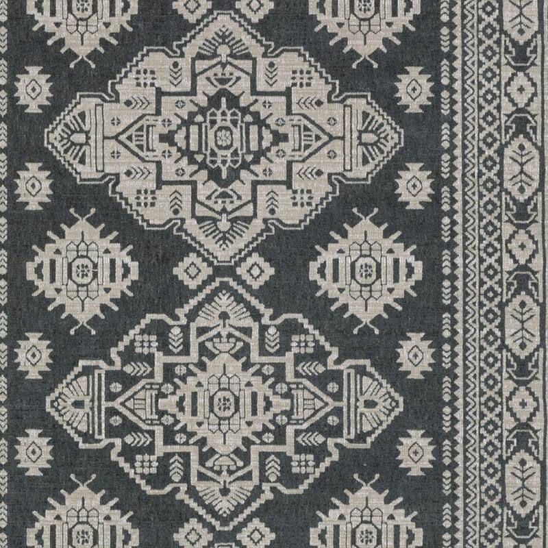 HomeRootsMedallion Traditional Rectangle Area Rug