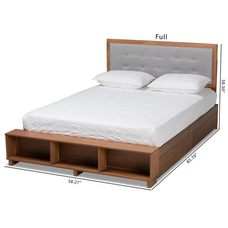 Cosma Modern Transitional 4-Drawer Platform Storage Bed