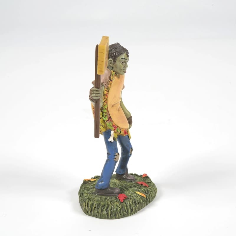 department 56 snow village eat more brains halloween figurine #6011449