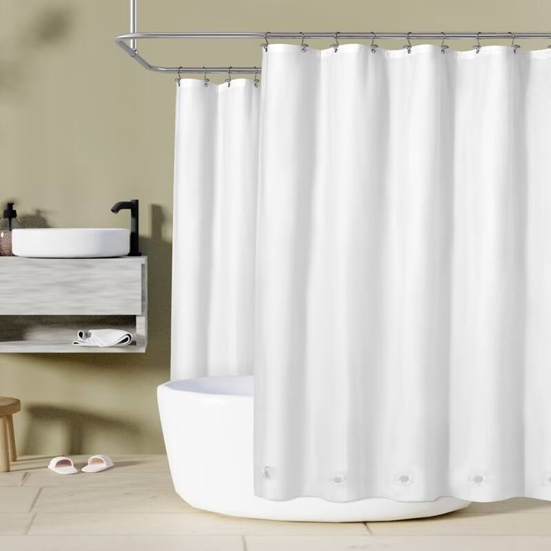 Waterproof PEVA 6G Shower Curtain Liner