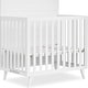 preview thumbnail 1 of 3, Sweetpea Baby Lexington 4 in 1 Convertible Mini Crib made with Sustainable New Zealand Pinewood - White White